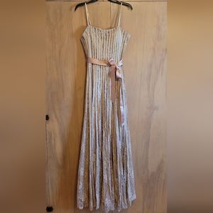 Champagne/Gold Formal Dress